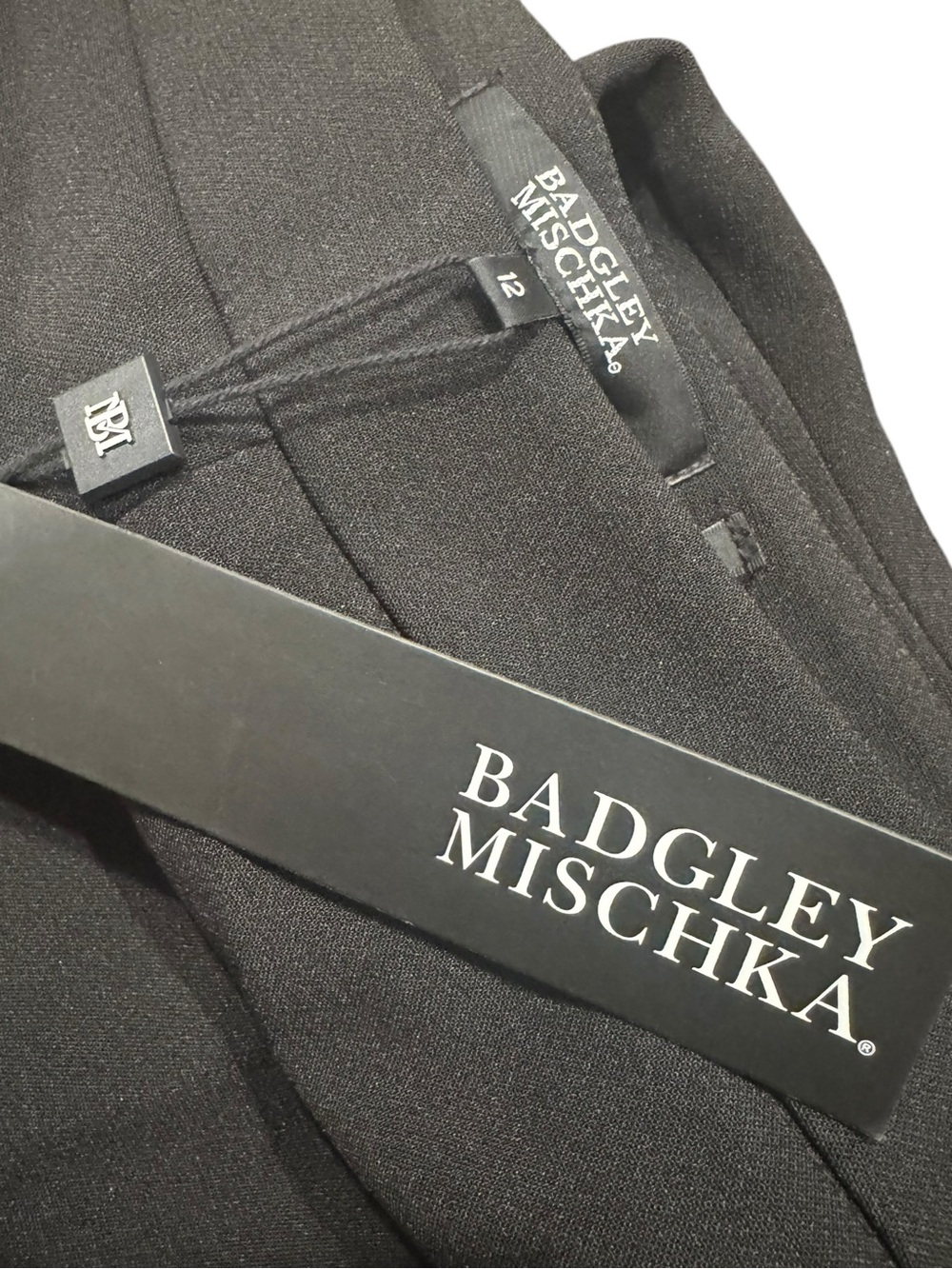 Badgley Mischka Black Dress Pants